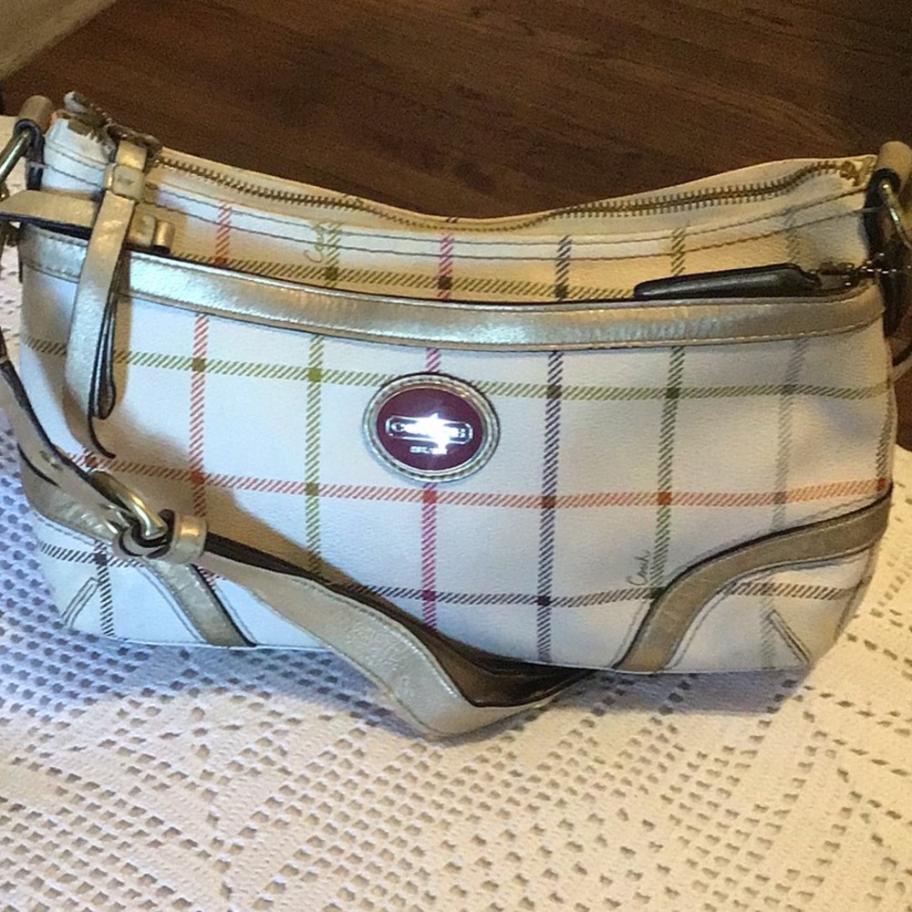 Plaid Shoulder Bag